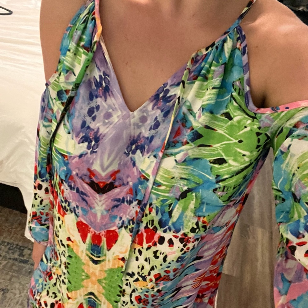 Multi colored dress